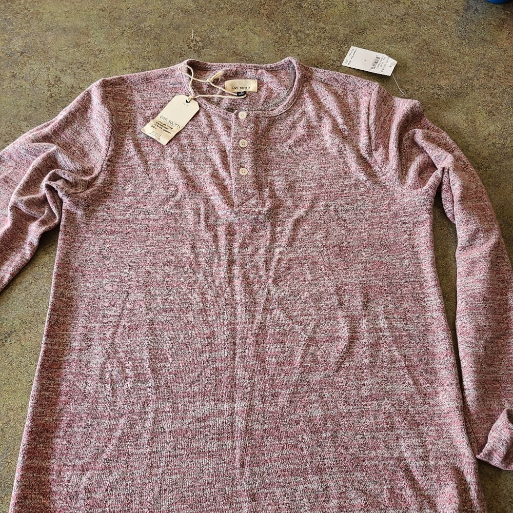 Mens light sweater